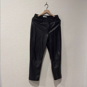 Abercrombie & Fitch Black High-Rise Pants